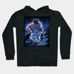 Samurai Jesus Walking On Water Hoodie